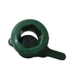 ABS Plastik-Quetschhahn (Grün) klein