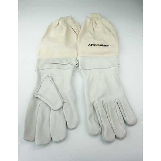 1 Paar Imkering Handschuhe Ziegenleder Schutzhautschützer Premium Imker's Handsc 